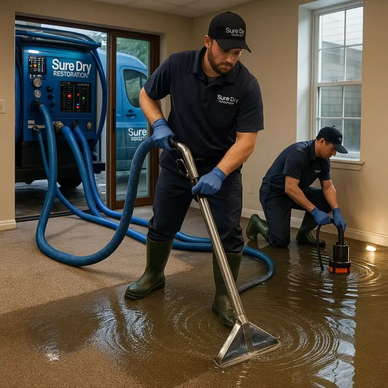 Water Extraction and Removal process in Napoleon, ND